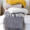 G5Zins Nordic Luxury Wool Blanket Shawl - Light Air Conditioning Throw, Sofa & Office Nap Cape.