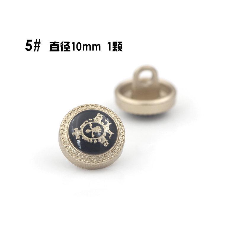 Metallspitze Ölknöpfe Hemdknöpfe Damen Strickpullover Kinderpullover Knöpfe