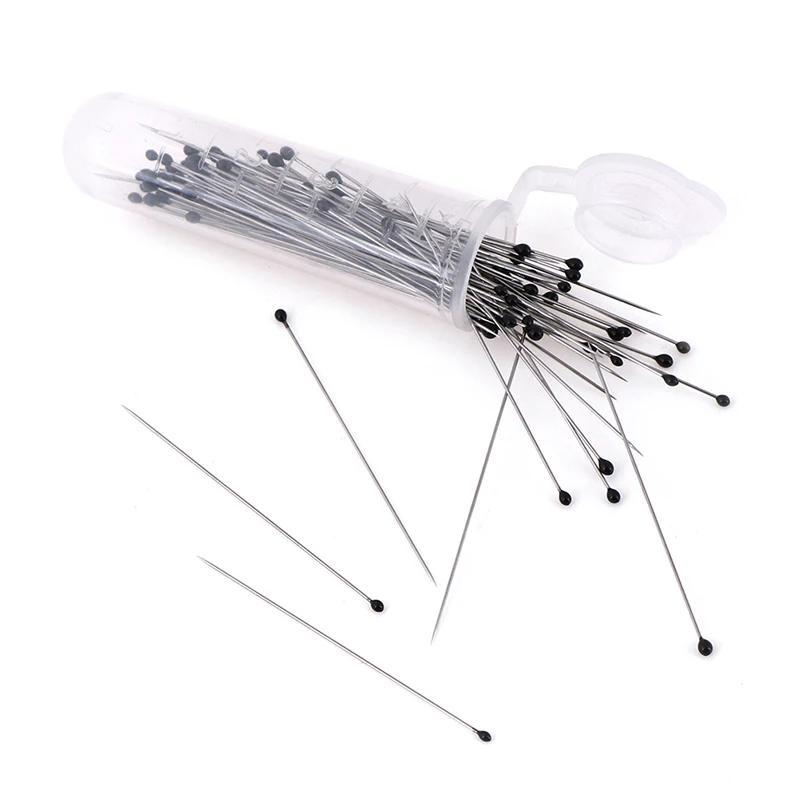100pcs Insect Pins Specimen Needle Stainless Steel With Plastic Box For School Lab Entomology Body Dissection Insect Needle 2025