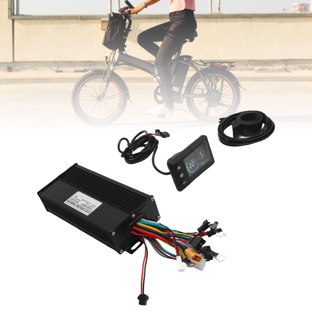 Electric Controller Kit for Scooter Bike Water Proof Brushless Motor 36V48V52V 40A 3 Modes with LCD 