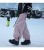 Unisex Waterproof Velvet Ski Pants for Winter Outdoor Sports - Trendy American Casual Joggers