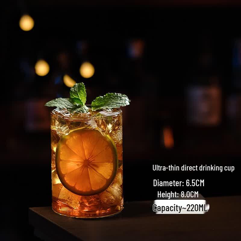Qiewei Japanese Style Heat-Resistant Cocktail Glass
