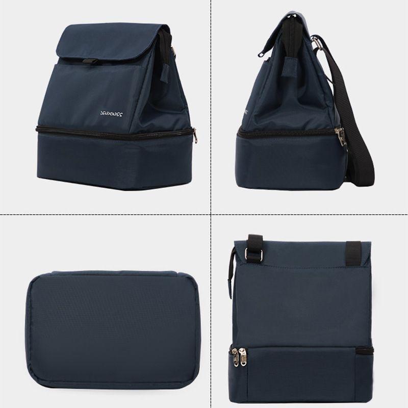 Hochwertige isolierte Lunch-Handtasche mit zeitlosem Design für Frauen und Männer