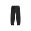 Li Ning Sports Lifestyle Series Solid Color Elastic Cuff Sports Casual Pants Men Pants Black AKLT899-2