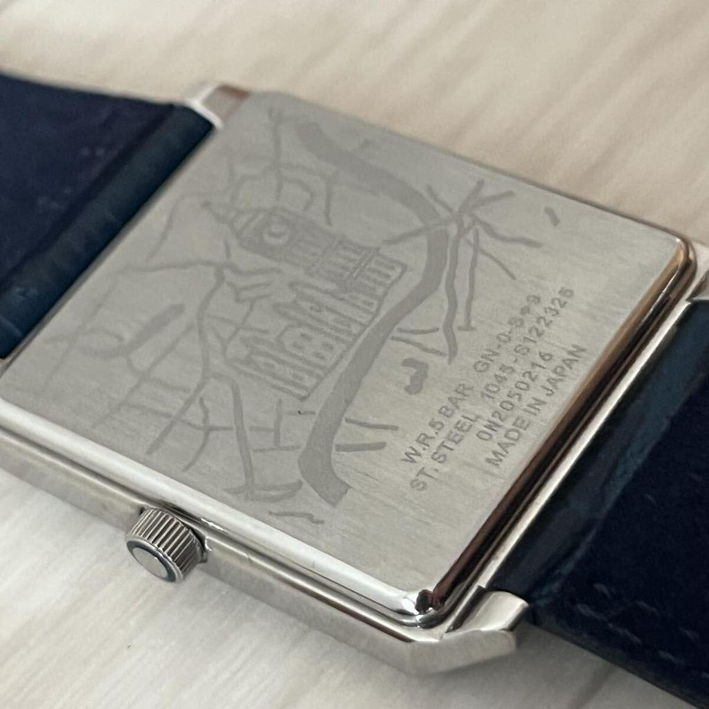 Used Masterpiece Rare Color Paul Smith Westminster Watch Navy Men's Designer Summer Rare