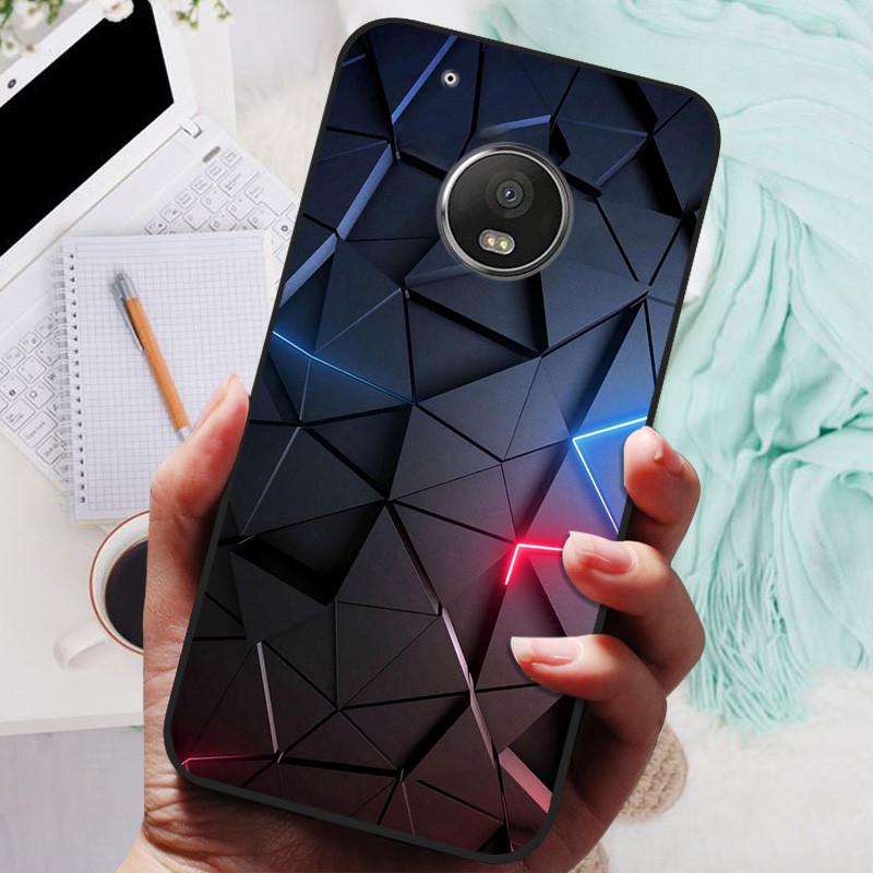 Pro Motorola Moto G5 Plus Pouzdro Černý Kryt Lev Vlk Silikonový Měkký Zadní Kryty Pro Moto G5 Plus Pouzdro Na Telefon G5+ Ochranný Kryt