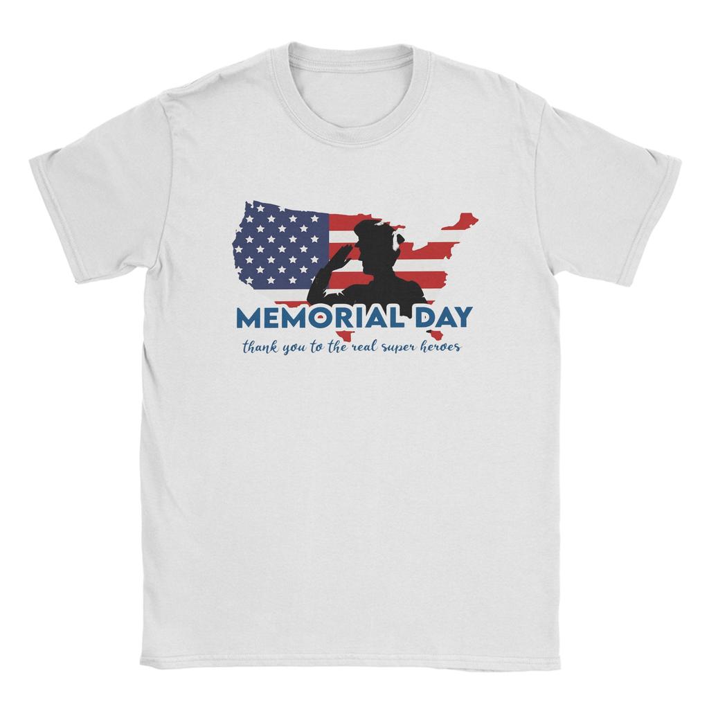 Casual Memorial Day Patriot Tshirts For Unisex Unisex Crew Neck Cotton T Shirts Forever Remember Short Sleeve Tees Graphic Tops