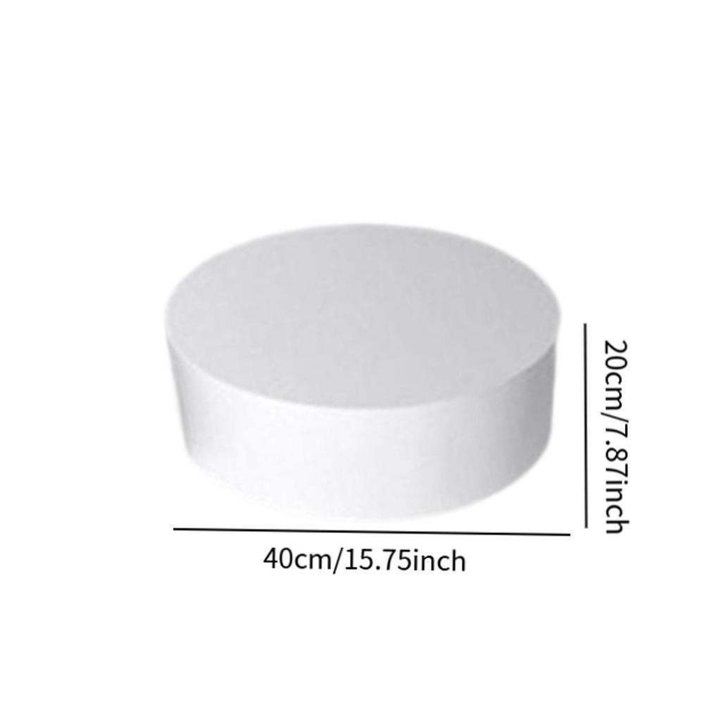 Cylinder Pedestal Stands Bridal Shop Riser Pedestal Round Mannequin Display Pedestal Stands for Home Catering Comic Con