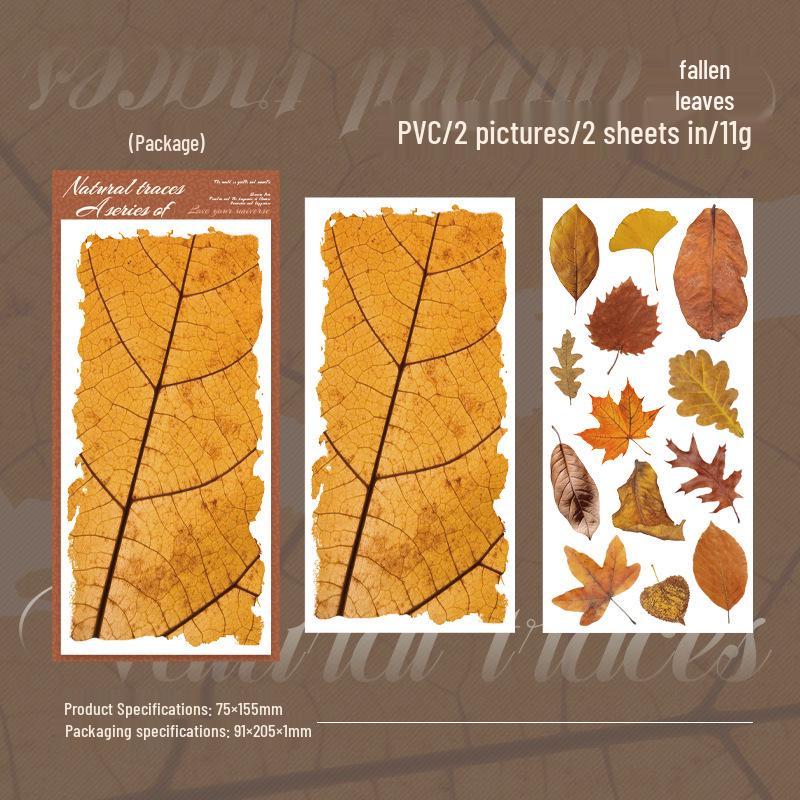 Ketchup Girl Retro Journal Stickers - Natural Mark Series, 2 Sheets, DIY Heat Transfer Decorations