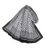 Foulard in Chiffon Stampato Ramadan Medio Oriente Dubai Turchia Fascia per Capelli Donne Musulmane Hijab Moda Islamica Foulard Turbante Lungo Femminile
