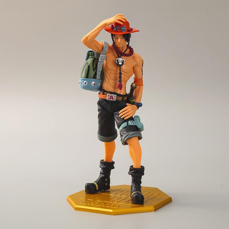 One Piece Ace Pvc Collectible Figure Backpack Model For Anime Fans