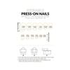 Brown Nails Press On White Polka Dot False Nails Short Fake Nails Oval Shape Press On Nails Manicure Set Includes 1sheet Adhesive Tabs & 1pc Mini File