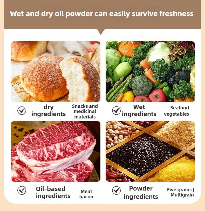 Home wireless multifunctional vacuum packaging machine, food preservation sealing machine, LCD screen automatic sealing machine