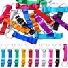 New 100pcs Personalized Aluminum Bottle Opener Keychain/Logo Keychains for Bar, Graduation, Party, Wedding Favors Gift