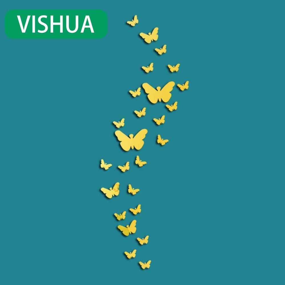 Mirror Decor In The Form of Butterflies