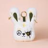 Halloween Dark Reborn Rabbit Panda Deer Plush Keychain Hanging Decor With Pp Cotton For Easter Gifts