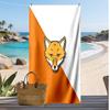 Leicester City Fußball Druck Strandtuch, Großes Weiches Schnelltrocknendes Handtuch für Strand Camping Schwimmen