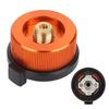 Outdoor Camping Stove Burner Connector Conversion Head Long Gas Tank Round AdapterAdapter