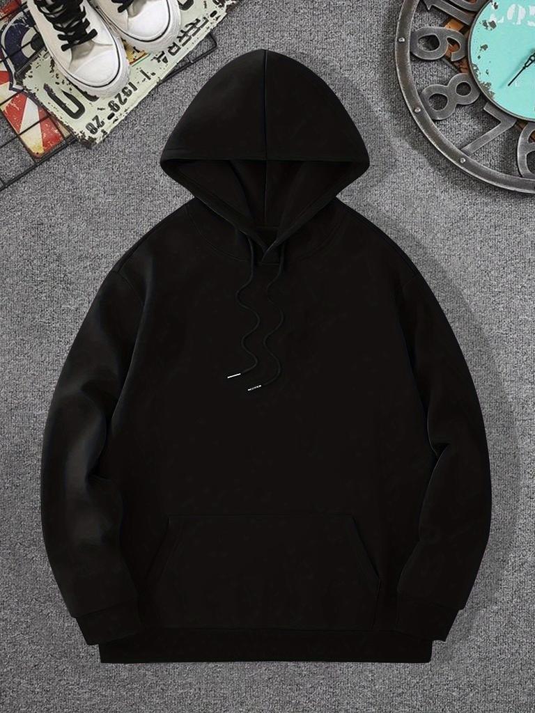Christian Scripture Hoodie for Men Philippians 4:13 Cross Design Black Casual Pullover Hooded Sweatshirt Hip Hop Streetwear Top