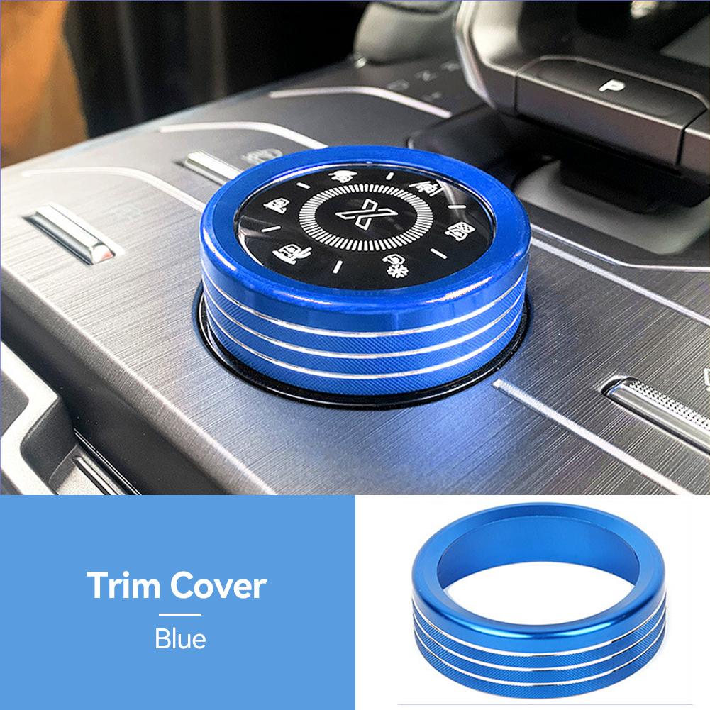 Car Center Console Multimedia Navigation Driving Mode Knob Decoration Cover For Chery Jetour Traveller T2 2023 2024 #469818