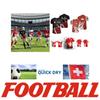 Švajčiarsko Švajčiarsko SUISSE Futbal Futbalové Tričko Potlač 3D Národný Dres Vlajka FANDENIE Tréningové Okrúhly Výstrih Unisex Muži Ženy Šport Krátky Rukáv Uniforma