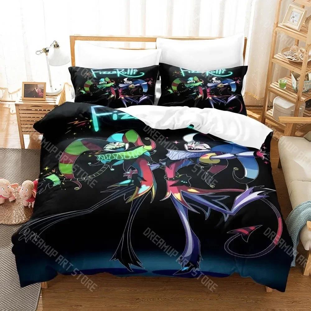3D Print Fizzarolli Boss Bedding Set Single Twin Full Queen King Size Bed Set Adult Kid Bedroom Duvetcover Sets Anime Game Bed