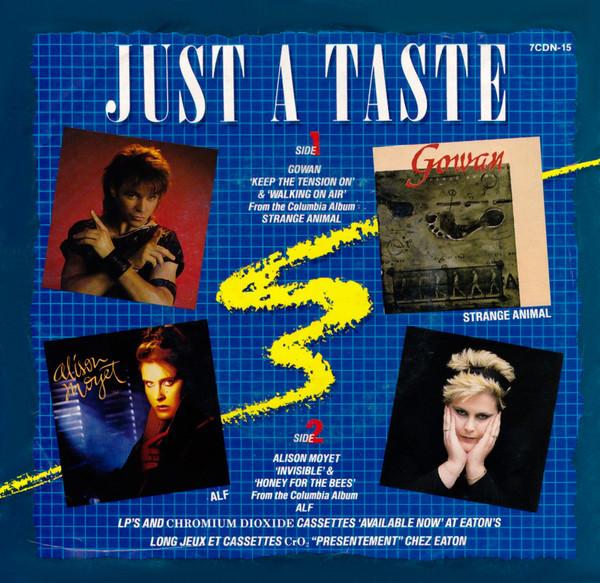 

7inch Record GOWAN ALISON MOYET Keep The Tension On Invisible Ju 7CDN15 COLUMBIA 1984 Canada Dance Electronica Used