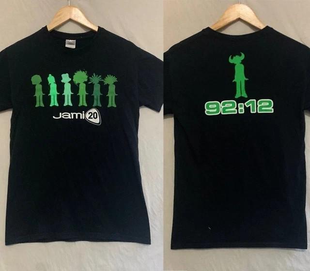 2000 Jamiroquai t shirt rare design 2 sided graphic Unisex T shirt L
