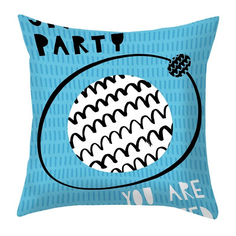 Space Alien UFO Pillowcase Dormitory Decoration Office Living Room Sofa Home Pillowcase