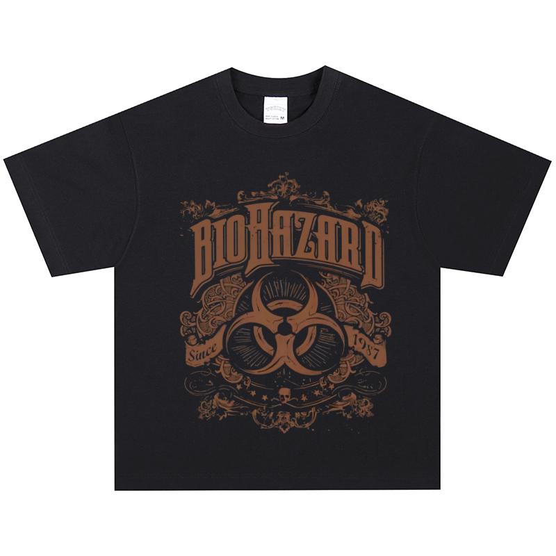 Biohazard T-Shirt, Soft Fabric Casual Daily Wear L