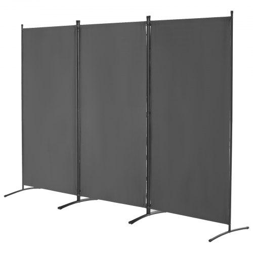 VEVOR Room Divider, 3 Panels Room Divider, Folding Privacy Screen and Portable Partition Divider for Room Separation
