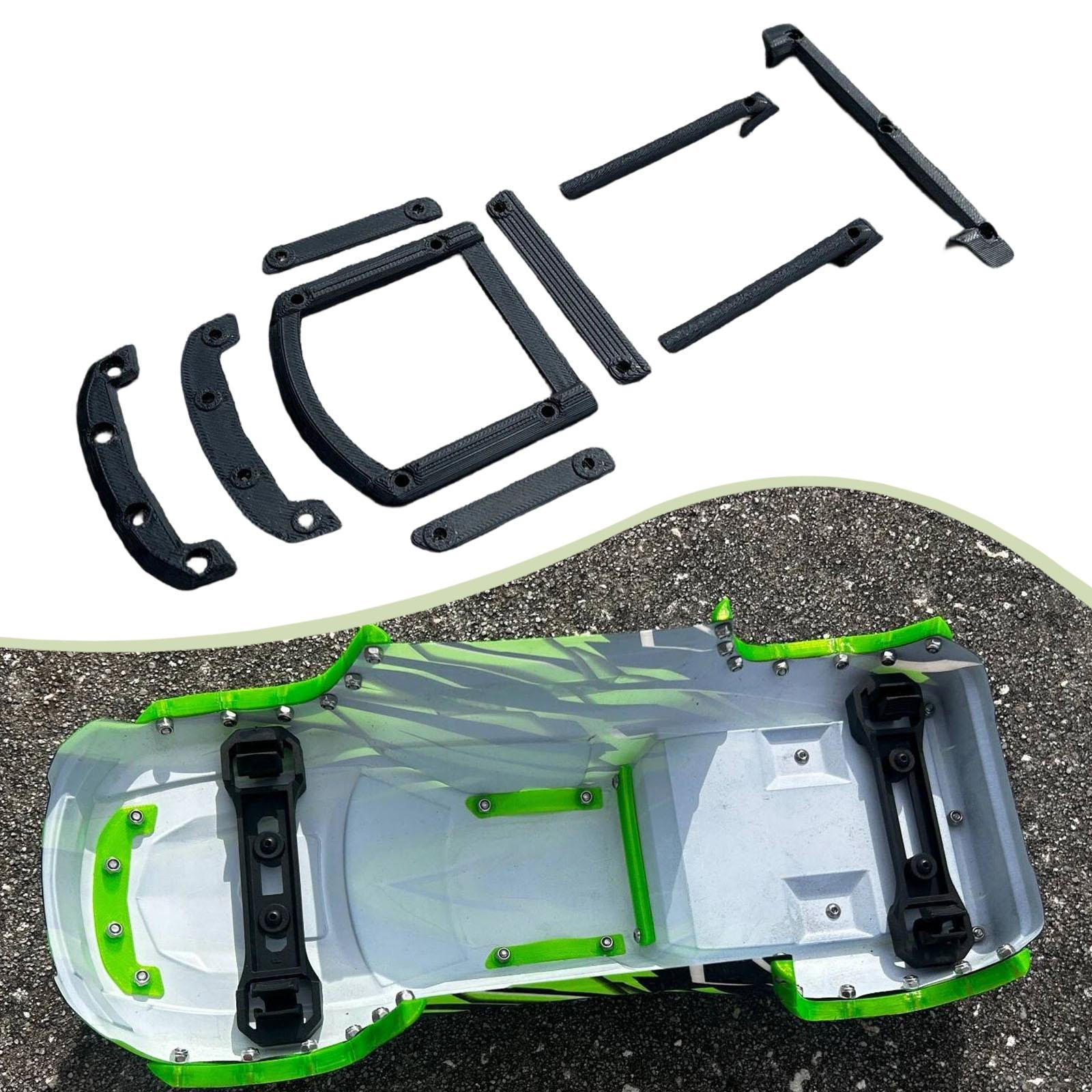 

Body Skid Kit Hood/Roof/ Rear Rail for Mini Guard Easy Installation Protecter Protection