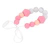 Baby Zahnkette Kleinkinder Exquisite Weiche Silikon Perlen Kauspielzeug Zahnkette für Zahnfleischmassage