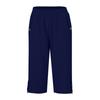 Linen Pants For Women Casual Color Pants Color 3/4 Trousers High Waisted With Pocket