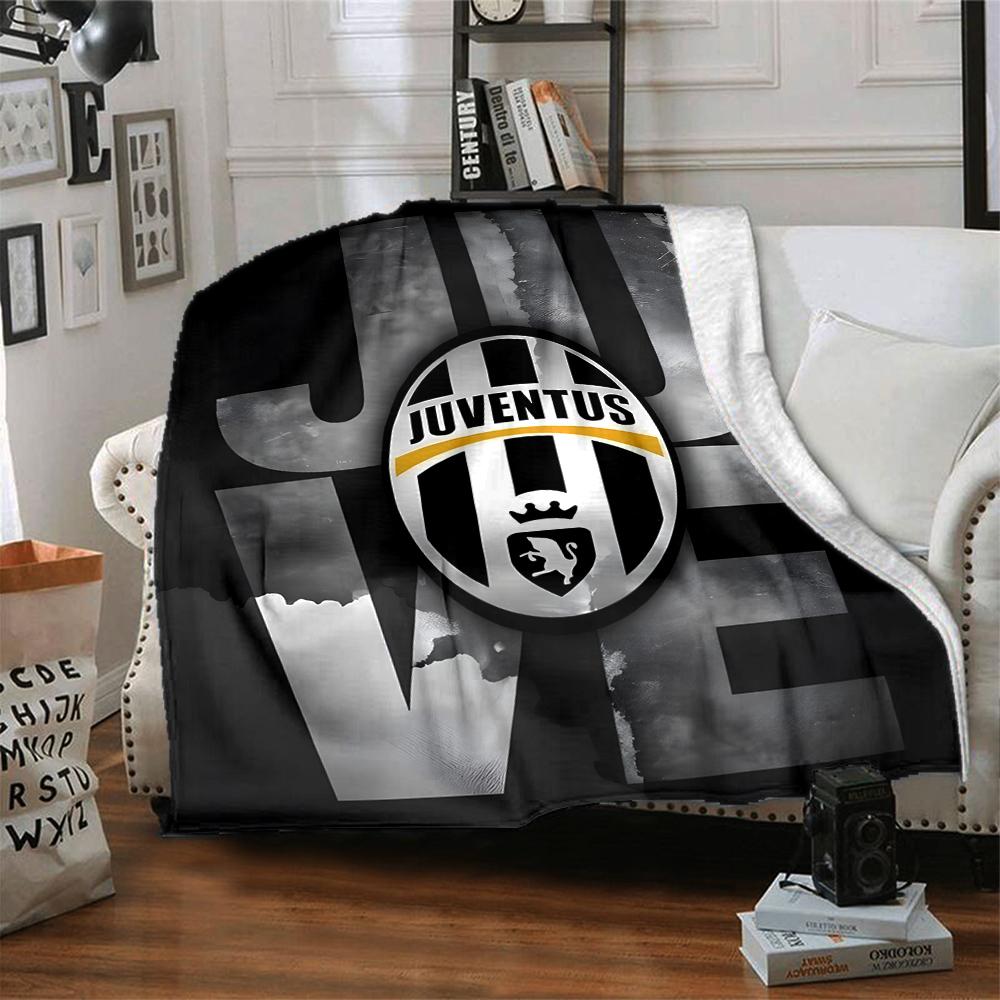 1pc Juventus Blanket, Gift, for Men and Women, Soft Blanket, Good for Sofa Bed Couch Travel, Lightweight Flannel Blanket
