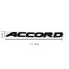APH1 Metal 3D Car Sticker Side Fender Badge Rear Trunk Emblem Decal Styling for Honda Acoord Logo 10th 11th 8th 2024 2023 Accessories