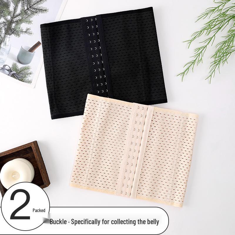 Grenzüberschreitender Bauchbinde - 3 Reihen, 13 Haken Taillenformer, Schlankmachender Postpartaler Stützgürtel, Starke Bauchkontrolle.