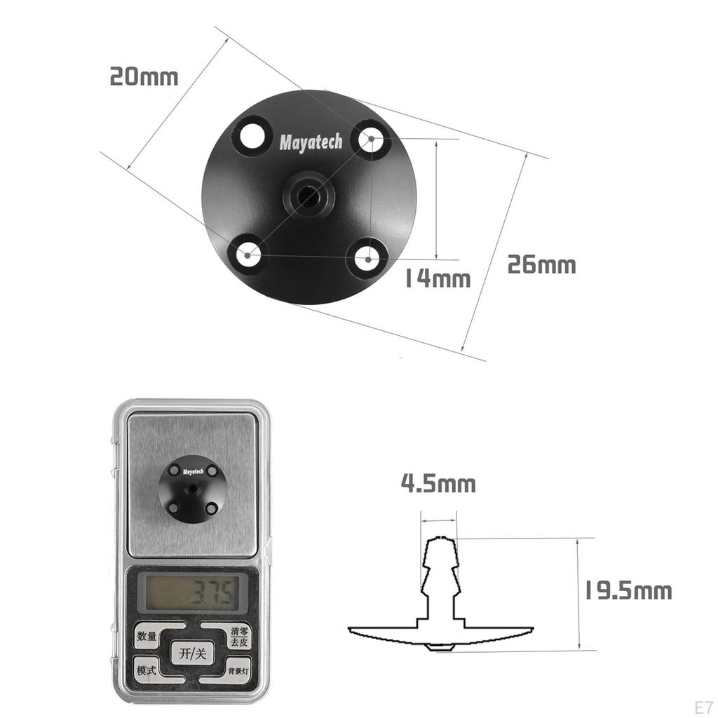 CNC Rounded Fuel Plug W/ Screws for System Ccessories