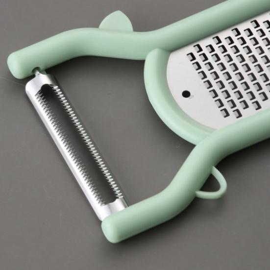 Vegetable Peeler & Grater Stainless Steel Sharp Blade Vegetable Peeler Multi-Function Kitchen Tool for Potatoes Apples