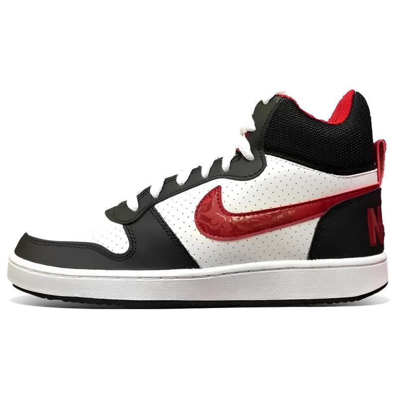 Nike Court Borough Mid 'Black Red' Sneakers CU2982-061