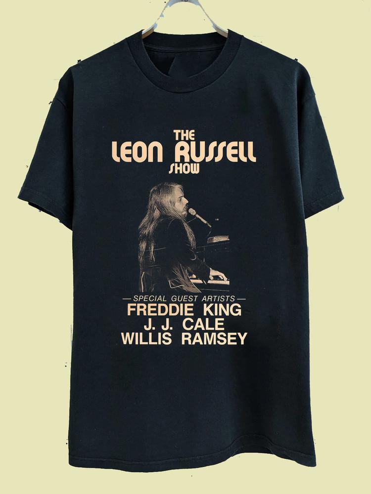 The Leon Russell Show Live In Concert T Shirt Full Size S-5XL Unisex T-Shirt L