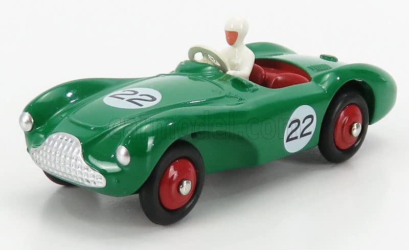 DINKY TOYS scale Aston Martin DB3S Green ASTON MARTIN DB3S Reproduction Diecast Model Car 110 1/43