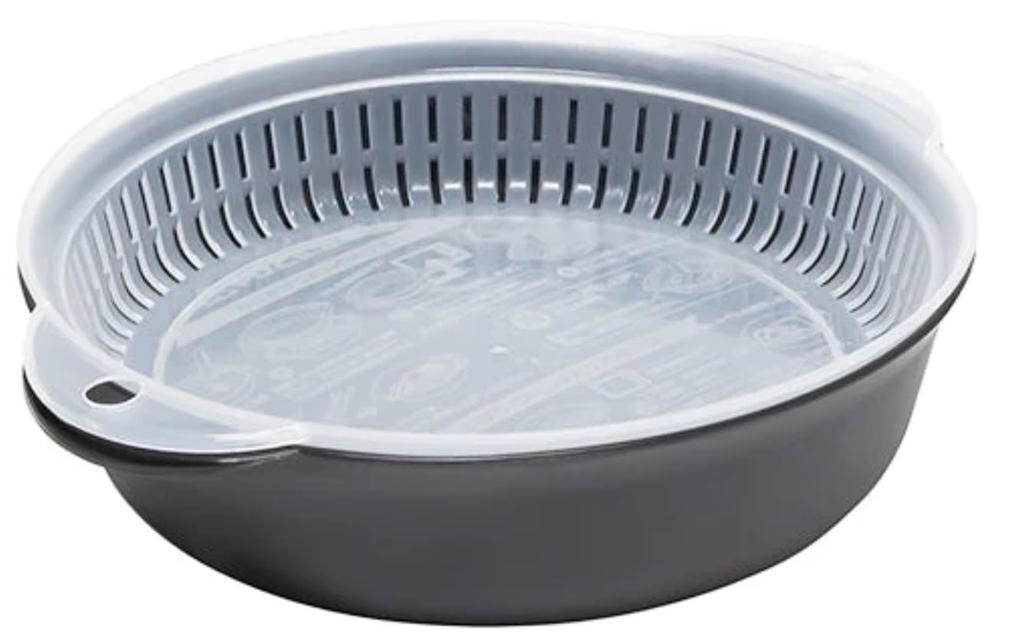 of Includes no need for a hot pot Microwave cooker for easy cooking of frozen udon Serve directly to the [Set 2] strainer, bowl. delicious, noodles.