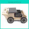 Kids Solar Powered Electric Car Diy Science Experiment Kit Educational Toy