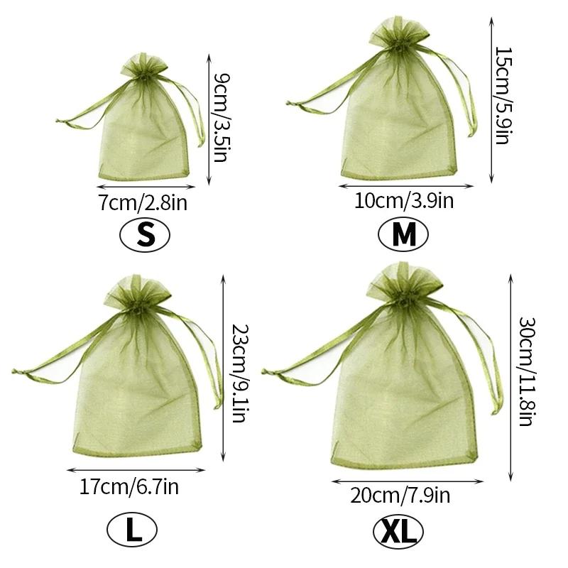 50pcs Fruit Protection Bags Pest Control Anti-Bird Garden Netting Strawberry Bags Mesh Grapes Bag Drawstring Planter Grow Bags