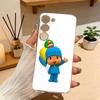 CUTE P-Pocoy-o Phone Case For Samsung A10 A12 A31 A40 A70 Transparent Cover