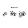 2sets No Fade PVD Gold Magnetic Stainless Steel Ball Beads Clasp Connectors DIY Bracelet Necklace Jewelry Making End Converter
