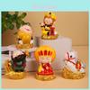 Journey To The West Sun Wukong Resin Home Decor Figurine With Prosperity Symbols For Gift Giving