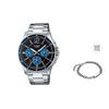 Men Black Watch MTP-1374D-2A-