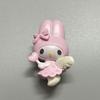 Hello Kitty Angel 4Cm Figure Sanrio Melody Kuromi Anime Cinnamoroll Doll Kawaii Diy Cake Decoration Christmas Gifts For Children